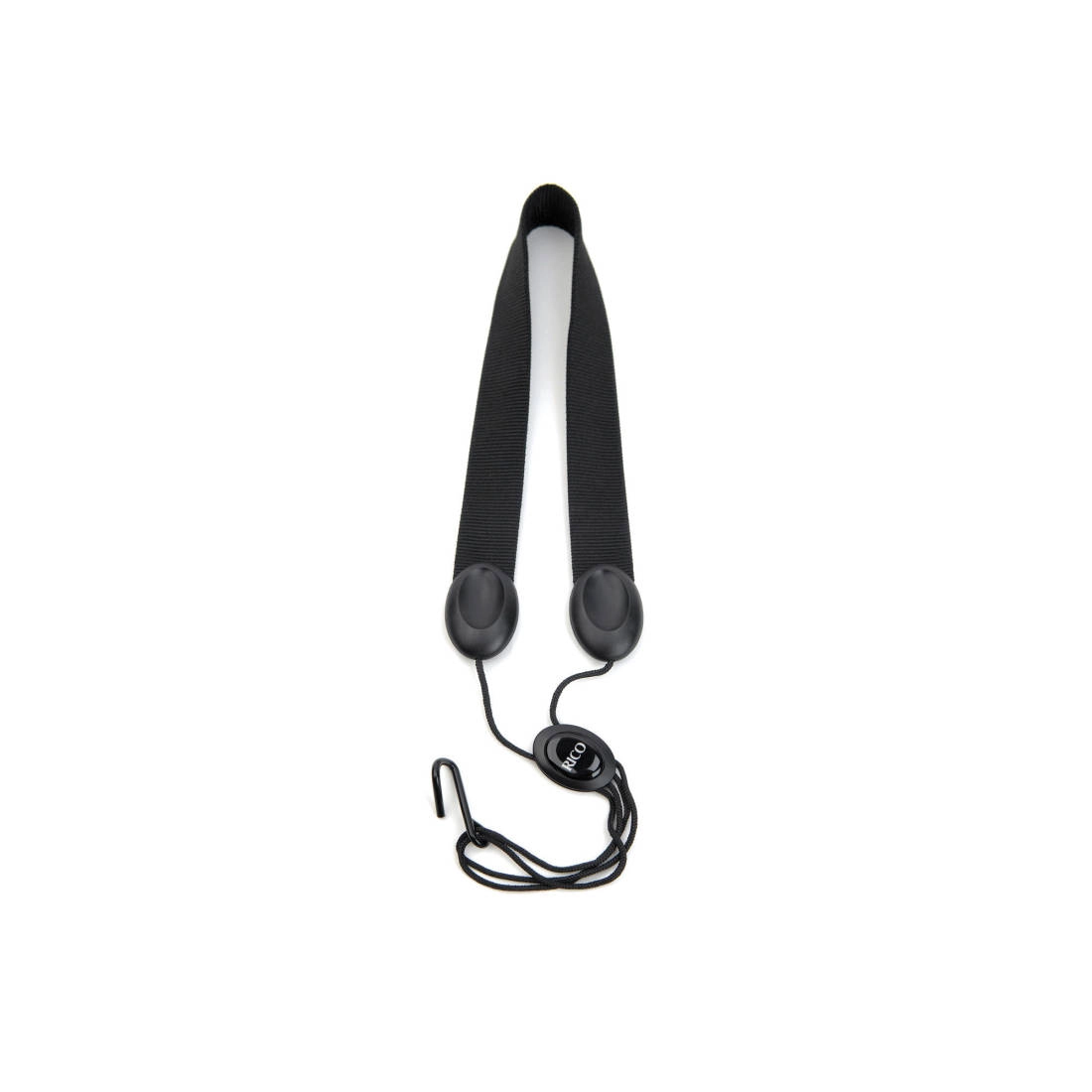 Saxophone Strap, Soprano/Alto, Black Nylon