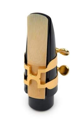 H-Ligature & Cap, Alto Sax, Gold-plated