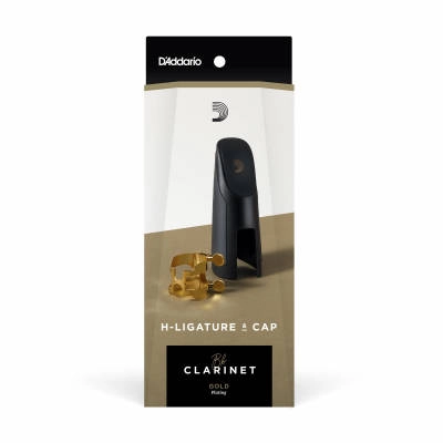 H-Ligature & Cap, Bb Clarinet, Gold-plated