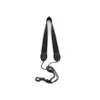 RICO by DAddario - Saxophone Strap, Soprano\/Alto, Black Nylon, Snap Hook