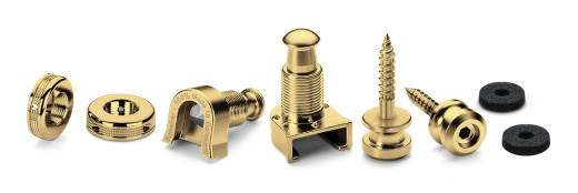 S-Lock Strap Locks - Gold