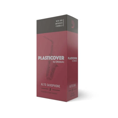 Plasticover - Alto Sax Reeds, Strength 2.5, 5-pack