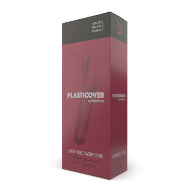 Plasticover - Baritone Sax Reeds, Strength 2.0, 5-pack
