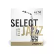 Select Jazz Alto Sax Reeds, Filed, Strength 3 Strength Hard, 10-pack
