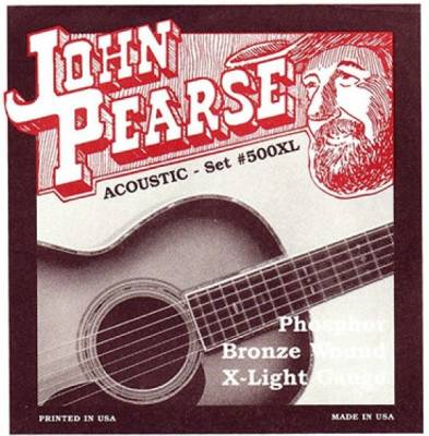 John Pearse - Cordes Acoustiques Bronze Phosphore extra-lgres 10-47