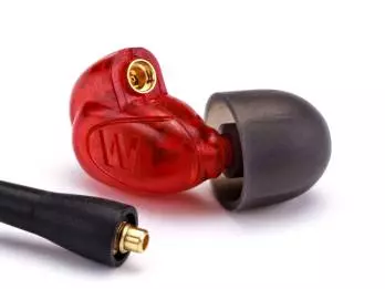 Single Driver In-Ear Monitors - Red