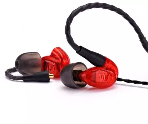 Single Driver In-Ear Monitors - Red