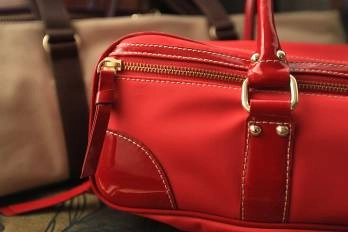 Red Vela Flute Bag