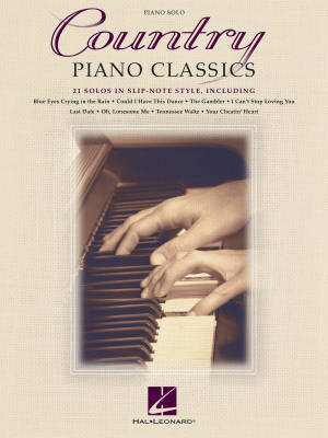 Hal Leonard - Country Piano Classics - Piano - Book
