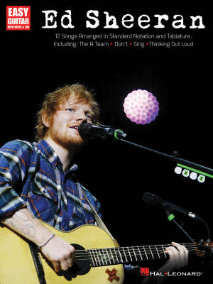 Ed Sheeran for Easy Guitar - Guitar TAB - Book