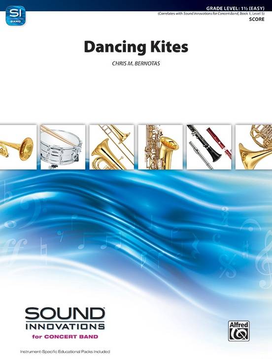 Dancing Kites - Bernotas - Concert Band - Gr. 1.5