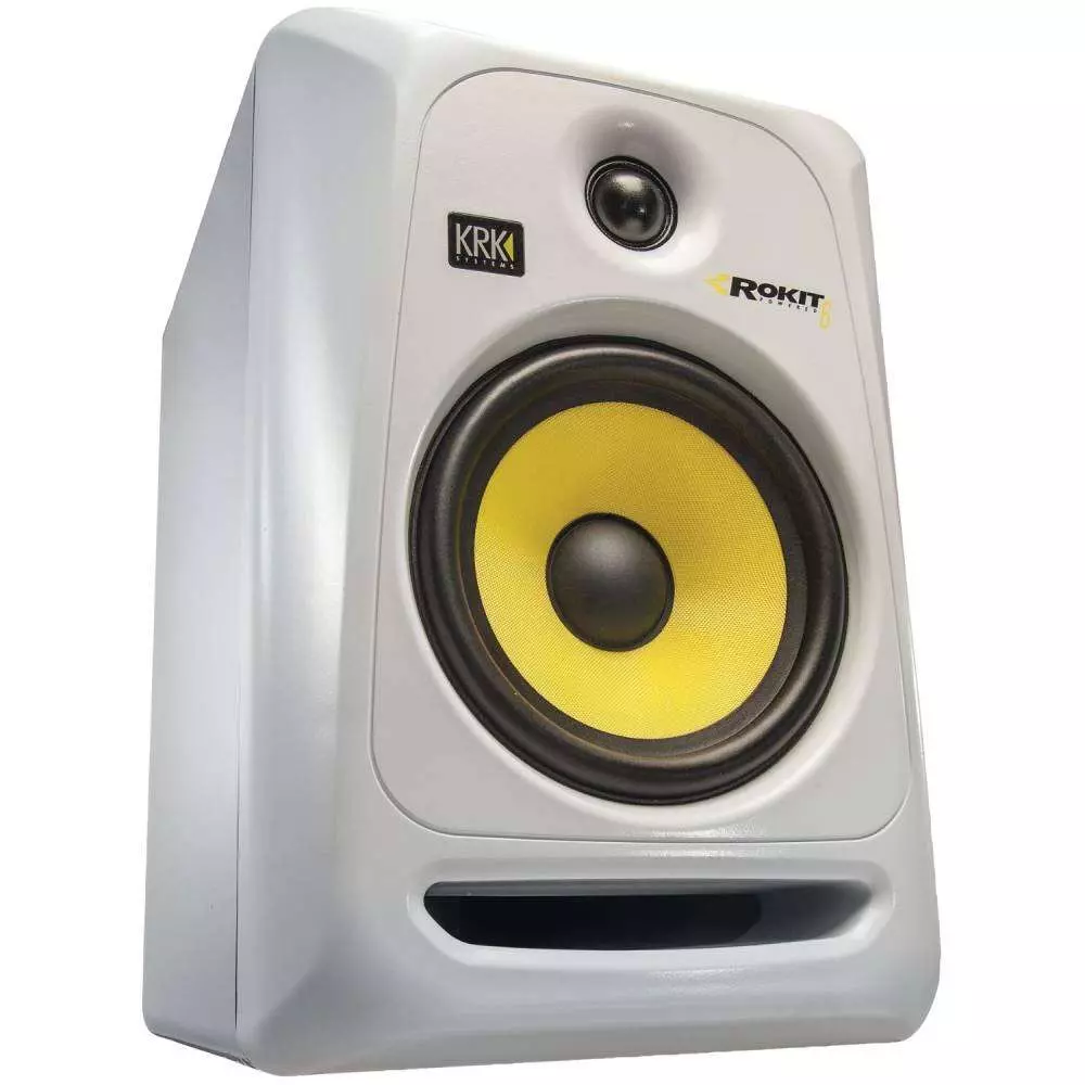 6 Inch Studio Monitor In White