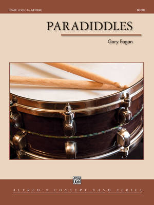 Alfred Publishing - Paradiddles - Fagan - Concert Band - Gr. 3.5