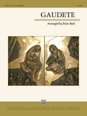 Alfred Publishing - Gaudete - Traditional/Beck - Concert Band - Gr. 3.5