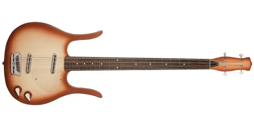 Danelectro - 58 Longhorn Bass Electric Bass Guitar - Copper Burst