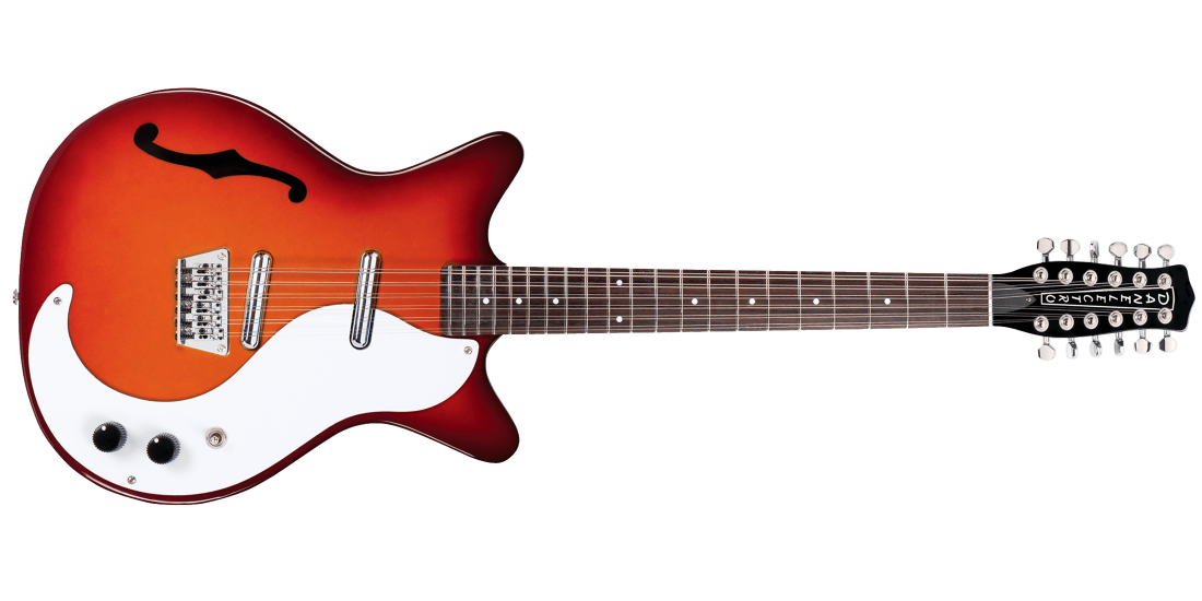 59 12-String Electric Guitar with F-Hole - Cherry Sunburst