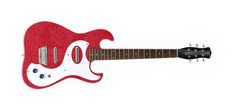63 Double Cutaway Electric Guitar - Red Metal Flake