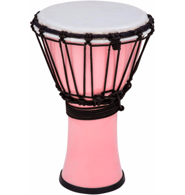 Freestyle 7 Inch Colorsound Djembe - Pastel Pink