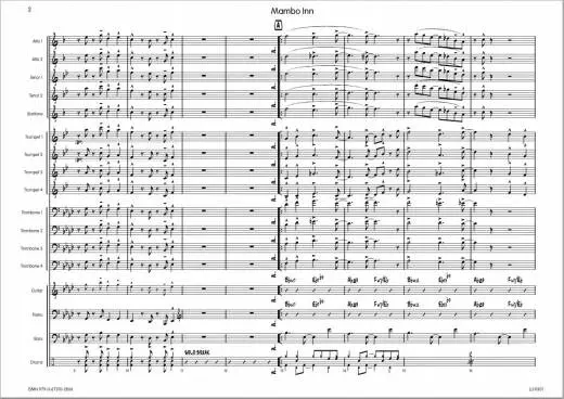 Mambo Inn - Puente /Sampson /Woodlen /Bauza /Harpin - Jazz Ensemble - Gr. Medium