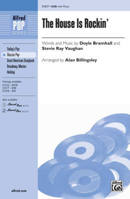 Alfred Publishing - The House Is Rockin - Bramhall /Vaughan /Billingsley - SAB