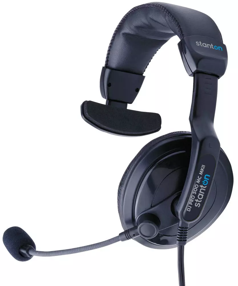DJ PRO500 MKII Headphone w/Mic - Single Ear