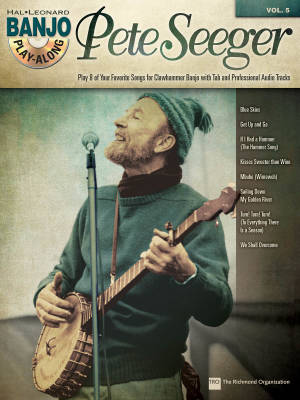 Hal Leonard - Pete Seeger: Banjo Play-Along Volume 5 - Livre/CD