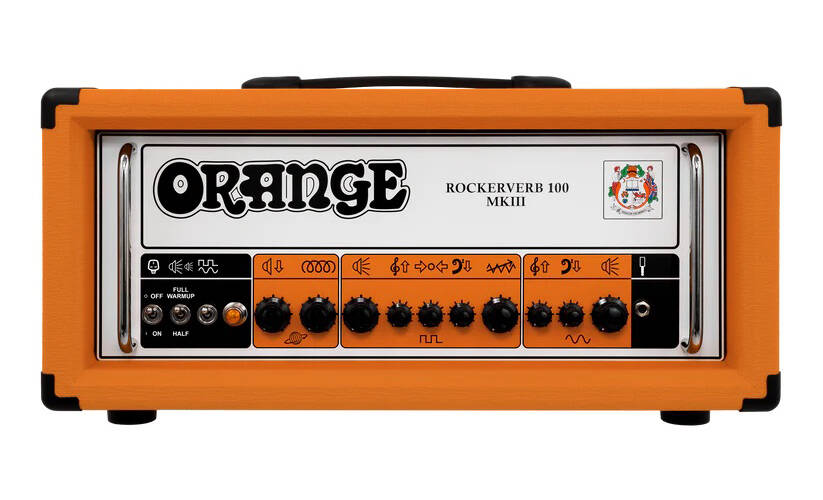 Rockerverb MK III 100 Watt Head - Orange