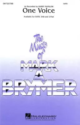 Hal Leonard - One Voice - Manilow/Brymer - SATB