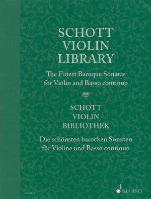 Schott - Schott Violin Library - The Finest Baroque Sonatas - Mohrs - Violin/Basso Continuo - Score/Part