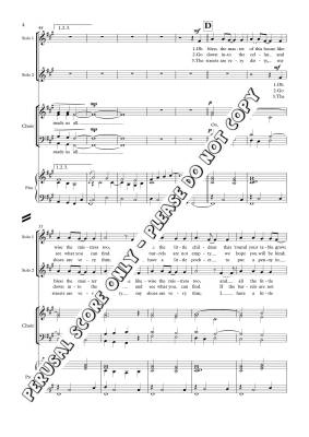 Hey Ho, Nobody Home - Patriquin - SATB