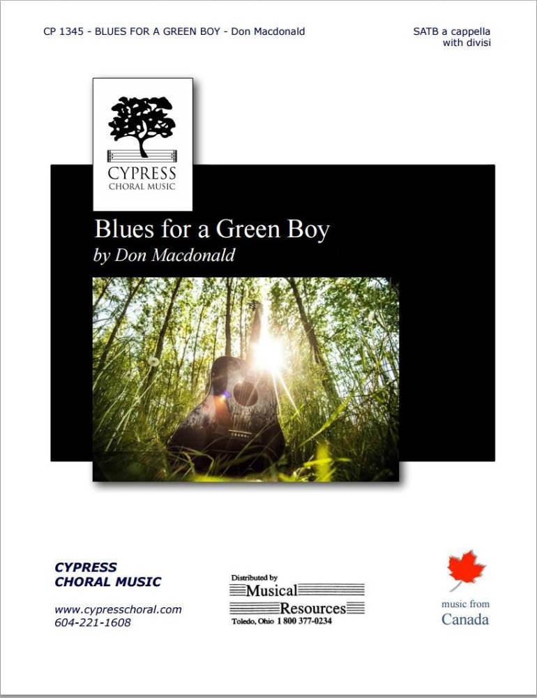 Blues for a Green Boy - Girvan/Macdonald - SSATB