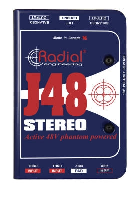 Radial - J48 Stereo Phantom Powered DI