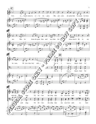 If I Were A Blackbird - Traditional/Macmillan - SATB