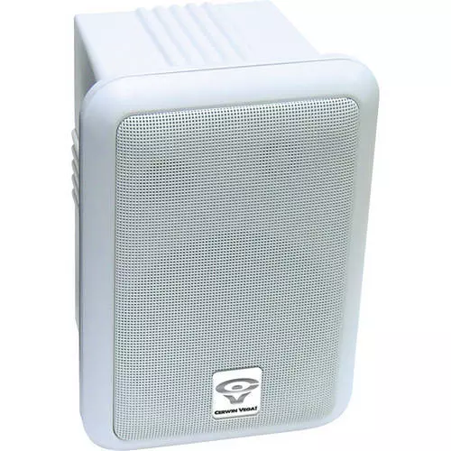 5.25 Inch 2-Way White Speakers (Pair)