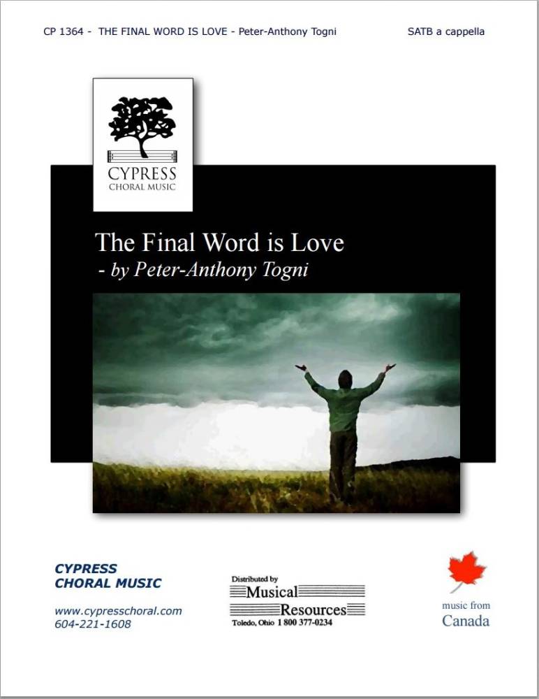 The Final Word is Love - Day/Togni - SATB