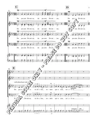 Da Pacem Domine - Togni - SATB