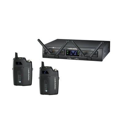 System 10 PRO Rack-Mount Digital Wireless Dual Bodypack System
