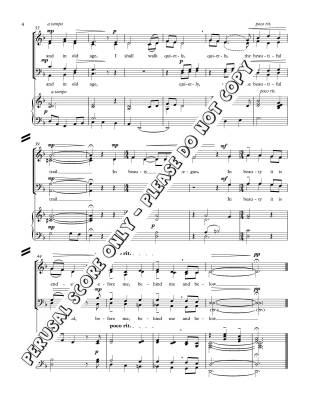 Beauty is Before Me - Blake - SATB