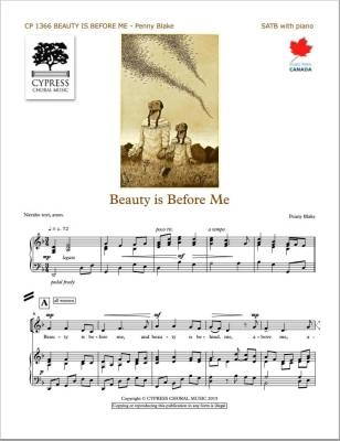 Cypress Choral Music - Beauty is Before Me - Blake - SATB