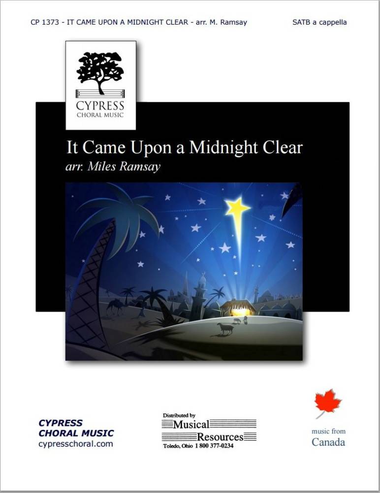 It Came Upon a Midnight Clear - Sears/Ramsay - SATB