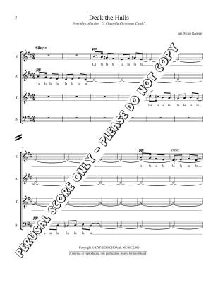 Deck the Halls - Ramsay - SATB