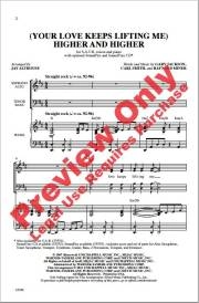 (Your Love Keeps Lifting Me) Higher and Higher - Jackson /Smith /Miner /Althouse - SATB