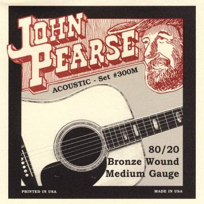 John Pearse - Cordes Acoustiques Bronze Moyenne 13-56