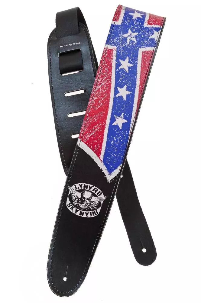 Lynyrd Skynyrd Guitar Strap, Flag