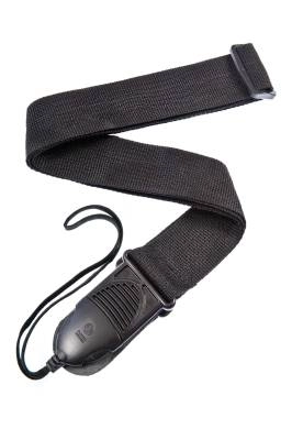 Courroie de guitare acoustique  dgagement rapide, noire