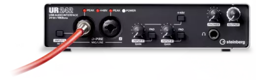 4 x 2 USB 2.0 Audio Interface with D-PRE