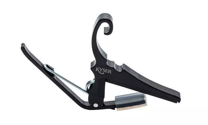 Quick-Change Capo for Classical Guitar - Black