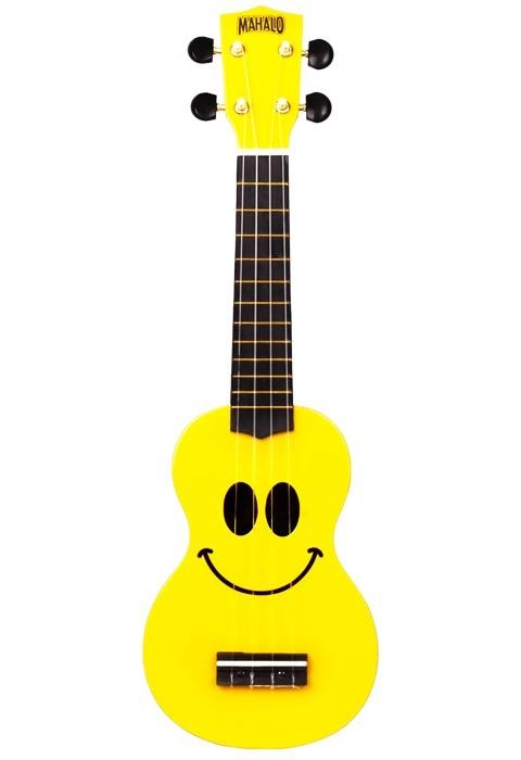 U-Smile Soprano Ukulele w/Bag - Yellow