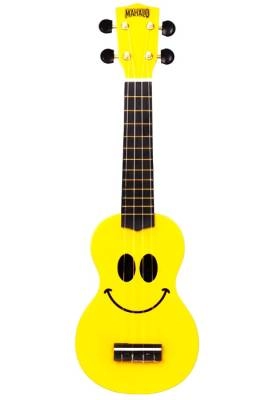 U-Smile Soprano Ukulele w/Bag - Yellow