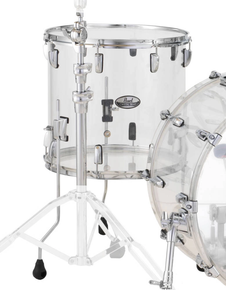 Crystal Beat 14x13\'\' Floor Tom - Clear